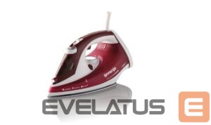 Iron GORENJE  Steam Iron SIH2200RBC Steam Iron, 2200 W, Water tank capacity 280 ml, Continuous steam 30 g/min, Red/White, Auto power off 