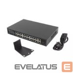 Võrgulülitid Lanberg  LANBERG switch PoE+ 24x 1GB 2x SFP 250W 