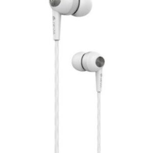 Vadu austiņas Devia  Wired earphones Kintone jack 3,5mm white White