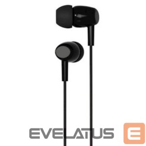 Laidinės ausinės XO  Wired earphones EP50 jack 3,5mm Black