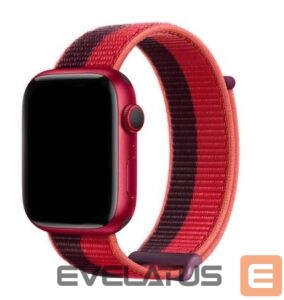 Siksniņa Dux Ducis  Strap Watch Strap 8/7/6/5/4/3/2 / SE (41/40 / 38mm) Wristband Bracelet Red