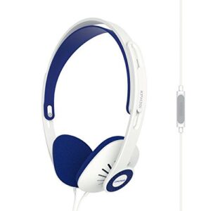 Juhtmevabad kõrvaklapid Koss  Headphones KPH30iW On-Ear, Microphone, 3.5 mm, White 