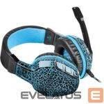 Беспроводные наушники Fury  Gaming Headset, Wired, NFU-0863	Hellcat, Black/Blue, Built-in microphone 