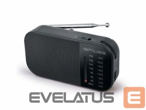 Interaktīvs risinājums Muse  M-025 R, Portable radio, Black 