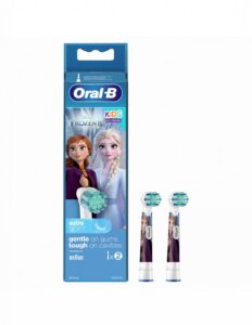 Zobu birste Oral-B  Toothbruch replacement EB10 2 Frozen II Heads, For kids, Number of brush heads included 2 