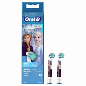 Zobu birste Oral-B  Toothbruch replacement EB10 2 Frozen II Heads, For kids, Number of brush heads included 2 