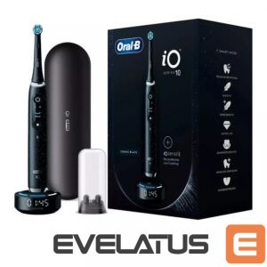 Toothbrush Oral-B  Electric Toothbrush iO Series 10 Rechargeable, For adults, Number of brush heads included 1, Cosmic Black, Number of teeth brushing modes 7 