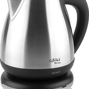 Virdulys Gallet  Kettle GALBOU782 Electric, 2200 W, 1.7 L, Stainless steel, 360° rotational base, Stainless Steel 