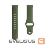 Rihm Evelatus  Evelatus Watch 22mm Silicone Loop Watch Straps (S/M 110mm) Olive