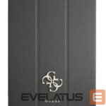 Maciņš grāmata Guess  iPad 11 2021 Book Cover Saffiano Collection Black