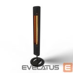 Radiaator Mill  Outdoor Heater OH2000ULGPFLOOR 2000 W, Black, IP65 