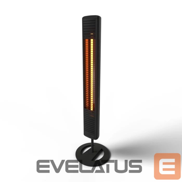 Radiaator Mill Outdoor Heater OH2000ULGPFLOOR 2000 W, Black, IP65