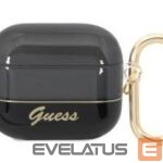 Headphone case Guess Apple AirPods 3 Translucent Case Black