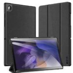 Knygos tipo dėklas Dux Ducis Samsung Galaxy Tab A8 10.5  2021 Foldable Cover Tablet Case with Smart Black