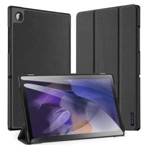 Kaaned Dux Ducis Samsung Galaxy Tab A8 10.5  2021 Foldable Cover Tablet Case with Smart Black