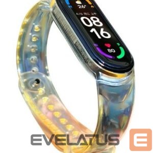 Rihm iLike  Silicone band strap for Xiaomi Mi Band 6 / 5 Yellow