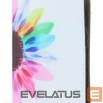 Knygos tipo dėklas iLike  Universal case Sunflower for tablet 9-10 White