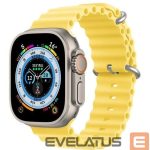 Rihm Dux Ducis  Strap Watch Strap 8 / 7 / 6 / 5 / 4 / 3 / 2 / SE (41 / 40 / 38mm) Silicone Band Bracelet Yellow