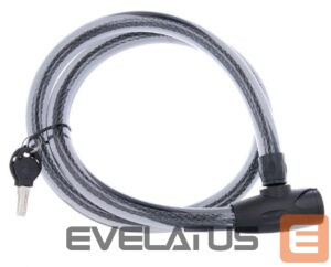 Jalgratta tarvik iLike  Bike key cable lock CBL-160 Forever Outdoor Black