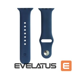 Siksniņa Evelatus  Evelatus Watch 42/44/45mm Silicone Loop Watch Straps (140mm M/L) Blue