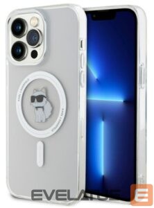 Nugarėlės dėklai Karl Lagerfeld Apple iPhone 15 Pro Max IML Choupette MagSafe Case Transparent