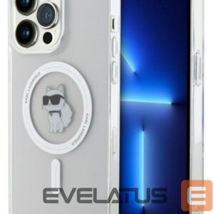 Tagakaaned Karl Lagerfeld Apple iPhone 15 Pro Max IML Choupette MagSafe Case Transparent