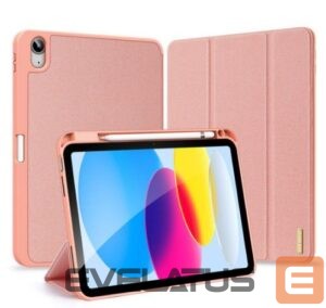 Maciņš grāmata Dux Ducis  Domo case iPad 10.9'' 2022 (10 gen.) smart cover stand Pink