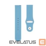 Dirželis Connect  22mm Silicone Loop Watch Strap (S/M 110mm) Blue