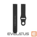 Rihm Connect  20mm Silicone Loop Watch Strap (S/M 110mm) Black