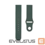 Dirželis Connect  20mm Silicone Loop Watch Strap (S/M 110mm) Olive