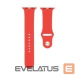 Strap Connect  Watch 42/44/45mm Silicone Loop Watch Strap (140mm M/L) Red