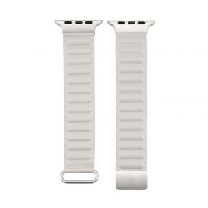 Strap Connect  Watch 42/44/45mm cortical back buckle magnetic suction Watch Straps Starlight