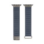 Strap Connect  Watch 42/44/45mm cortical back buckle magnetic suction Watch Straps Indigo Blue