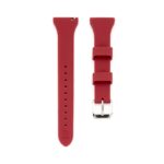 Dirželis Connect  22mm T-buckle Silicone Loop Watch Strap (130mm M/L) Plum