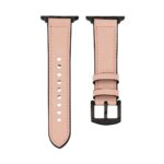 Ремешок Connect  Watch 38/40/41mm Silicone patch Leather Watch Strap (132mm M/L) Pink Sand