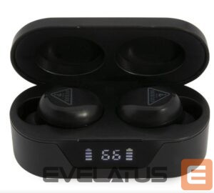 Juhtmevabad kõrvaklapid Guess  True Wireless Triangle Logo BT5.0 Stereo Earphones Black