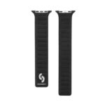 Dirželis Connect  Watch 42/44/45mm Fine woven twill magnetic chain Watch Straps Black