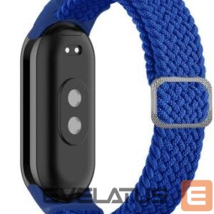 Rihm iLike Universal Mi Band 8 wristband bracele Braided fabric strap Blue