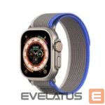 Siksniņa Dux Ducis  Sport Velcro Strap for Apple Watch 38/40/41/42MM Grey Blue