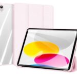 Kaaned Dux Ducis  Copa case for iPad 10.9'' 2022 (10 gen.) smart cover stand Pink