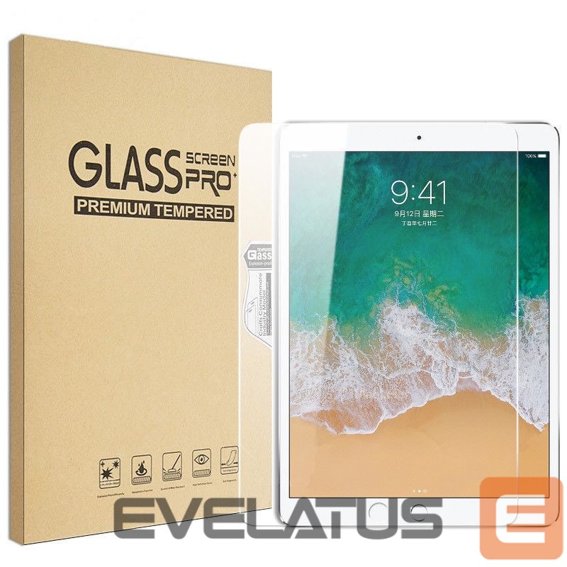 Protective glass iLike iPad 10.2 2.5D Edge Clear Tempered Glass