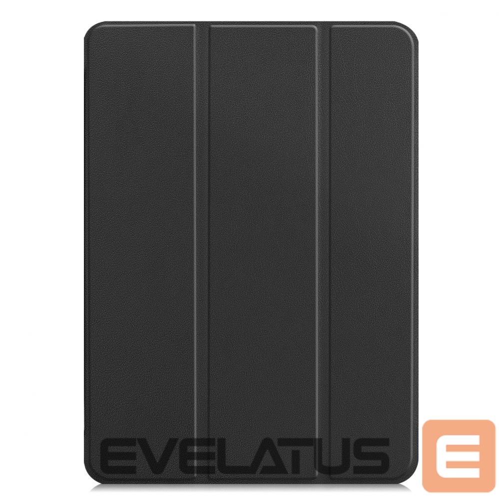 Kaaned iLike iPad 10.9 10t Gen Tri-Fold Eco-Leather Stand Case Black