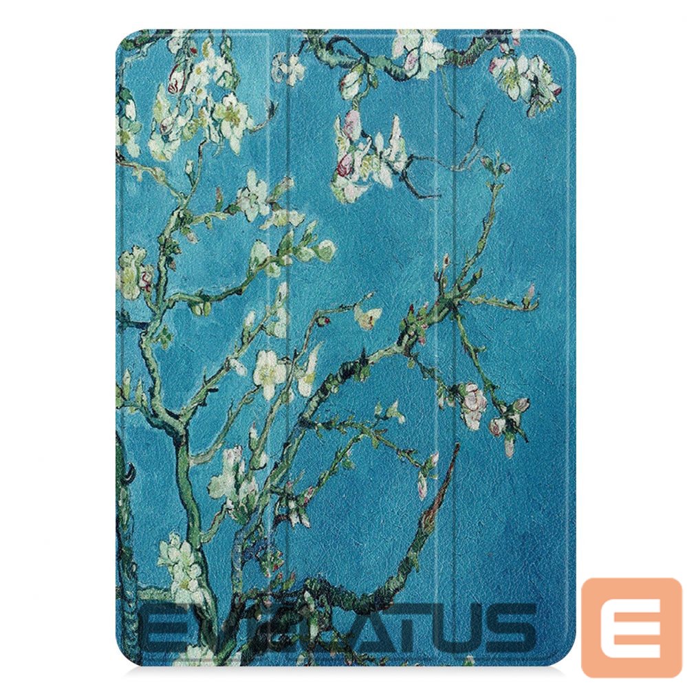 Kaaned iLike iPad Air 4 10.9 / iPad Air 5 Tri-Fold Eco-Leather Stand Case Sakura