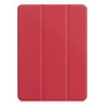 Maciņš grāmata iLike  iPad 10.2 Tri-Fold Eco-Leather Stand Case Coral Pink