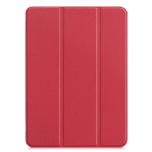 Book case iLike  iPad 10.2 Tri-Fold Eco-Leather Stand Case Coral Pink