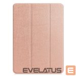 Book case iLike  Galaxy Tab A8 10.1 T510 / T515 Tri-Fold Eco-Leather Stand Case Rose Gold
