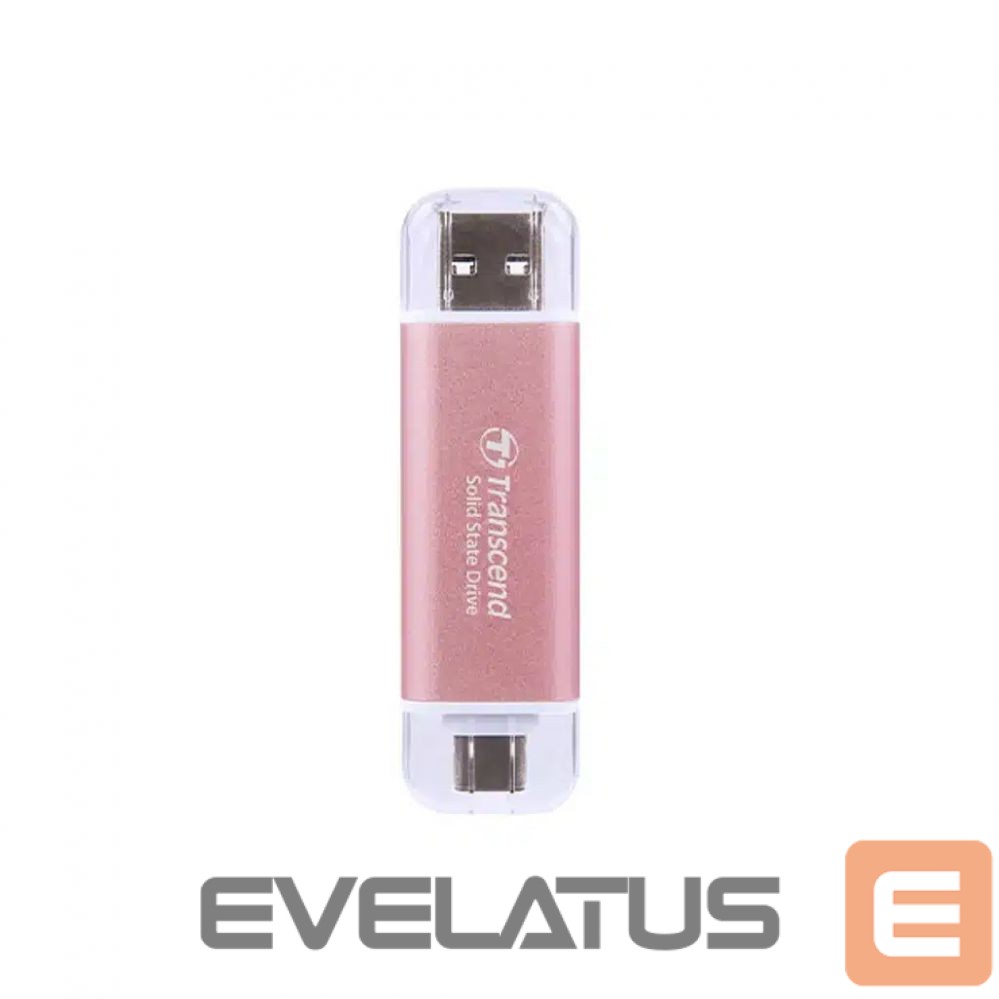 Hard drive SSD Transcend SSD USB-C 1TB EXT. PINK/TS1TESD300P