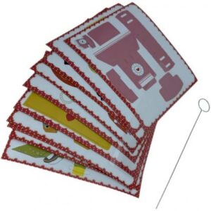 Teine toode iLike  S7 Accsessorie set 3in1 for 3D Printing Pen - Paper forms / Cleaner needle / Drawing Board 