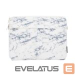 Сумка для портативных компьютеров iLike  15-16 Inches Fabric Laptop Bag With Strap Marble White