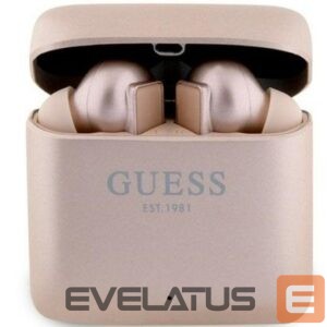 Juhtmevabad kõrvaklapid Guess  Printed Logo Bluetooth TWS Pink